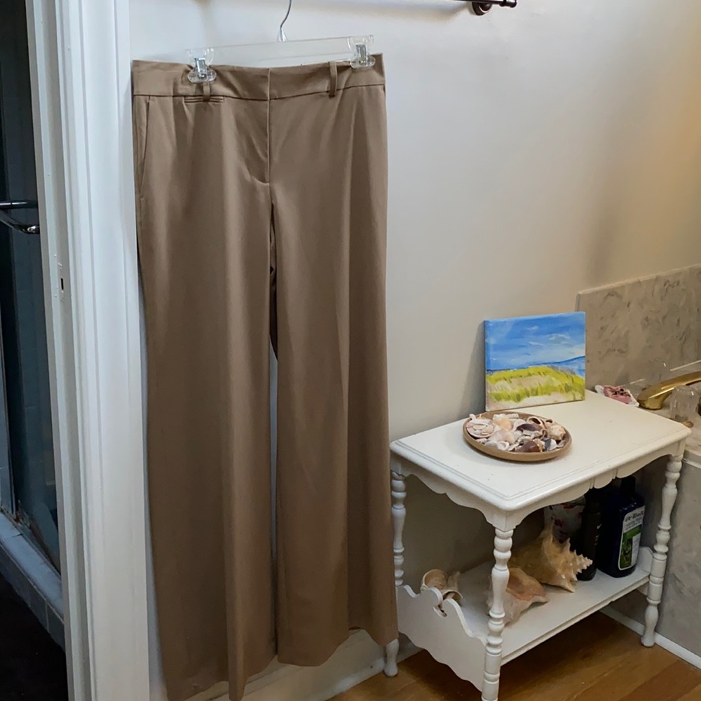 Ann Taylor curvy fit wide leg dress pants